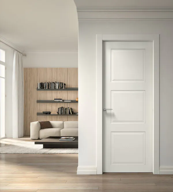Porte interne in legno e laccate: disponibilità di varie impiallacciature in legno e laccature in oltre 200 colori. Modelli classici o moderni per ogni ambiente.